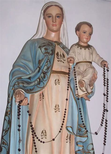 historia de la virgen del rosario